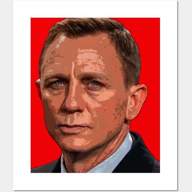 daniel craig Wall Art by oryan80